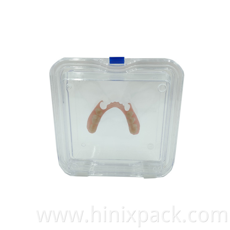 Factory Sale Elastic Film Transparent Tooth Box Denture Box with Membrane